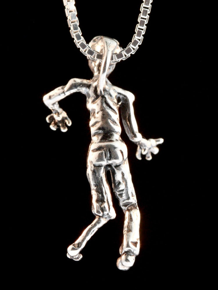 Sterling Silver Zombie Charm