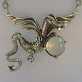 Dragon - Ancient Gwendolyn Dragon with Moonstone