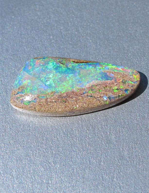 Aqua Safari-Boulder Opal, 11.5 ct