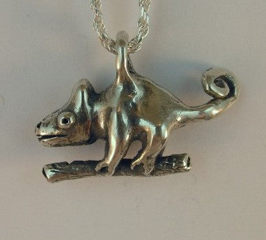 Hyper - Chameleon Charm - Sterling Silver