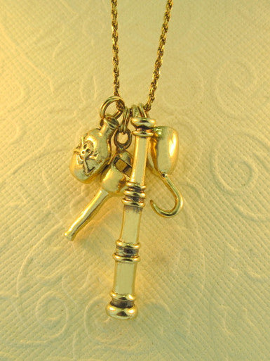 Gold Pirate Charm Collection -14k Gold