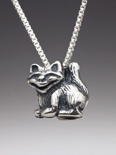 Alice - Cheshire Cat Charm - Silver