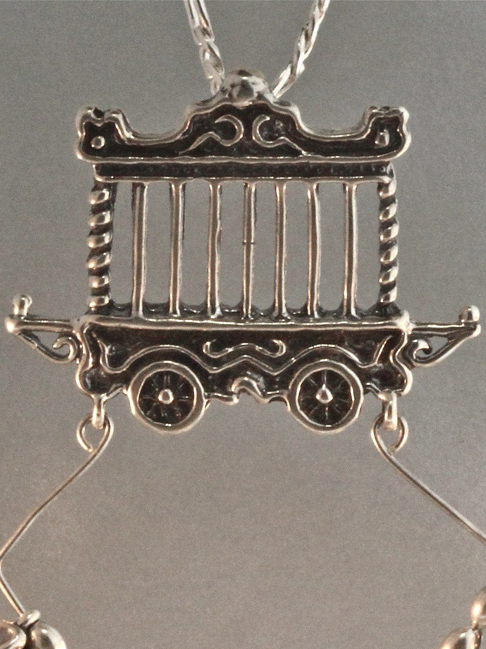 Circus Charm Holder Collection - Silver