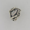 Double Dolphin Ring with Gilson Opal - Sterling Silver