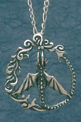 Peace Keeper Dragon - Sterling Silver
