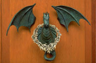 Dragon Door Knocker - Bronze