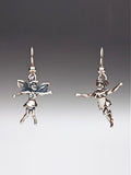 Classic Peter Pan - Peter Pan and Tinkerbell Earrings - Siver