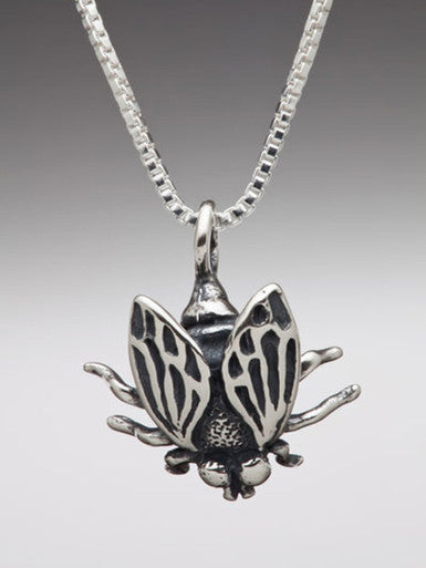 Fly Charm - Silver