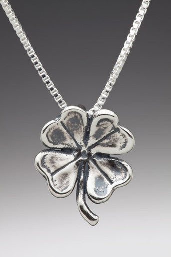 Four Leaf Clover Charm - Silver