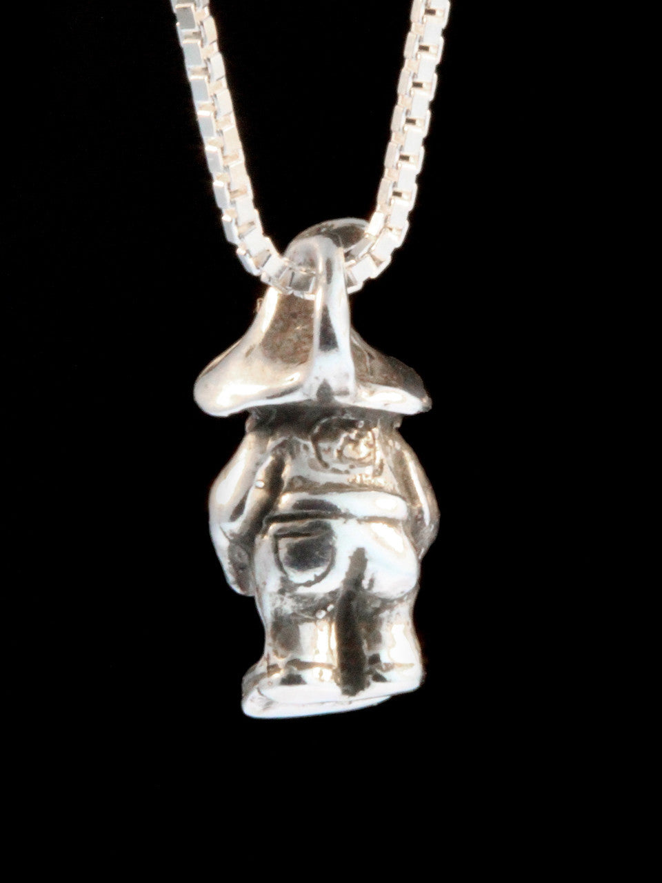 Gnome Charm - Sterling Silver