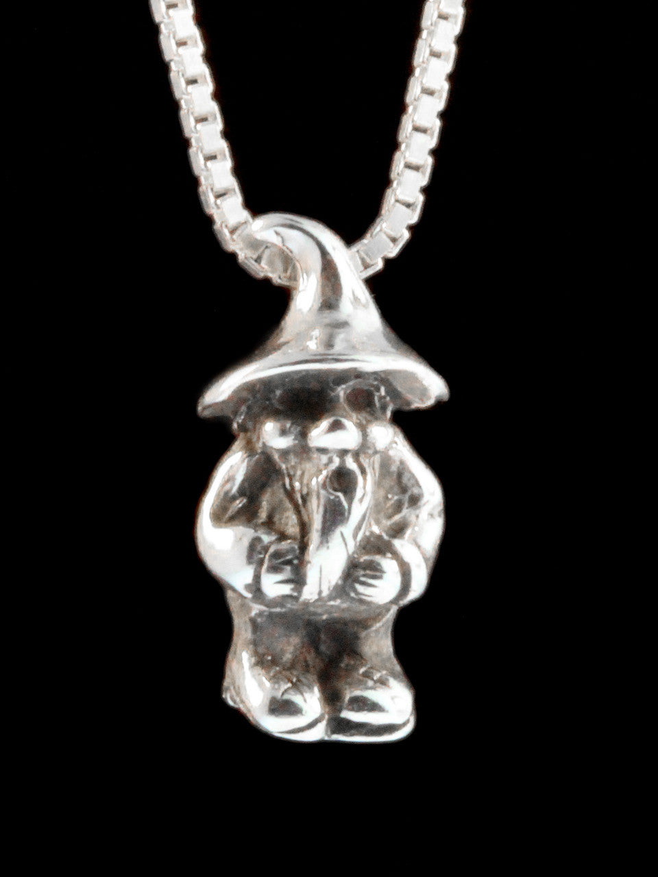 Gnome Charm - Sterling Silver