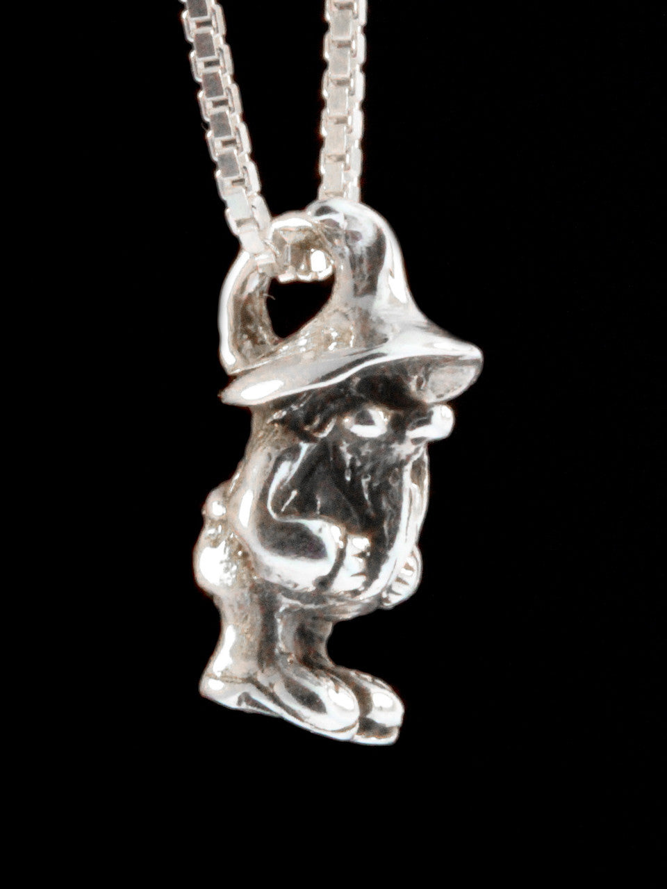 Gnome Charm - Sterling Silver