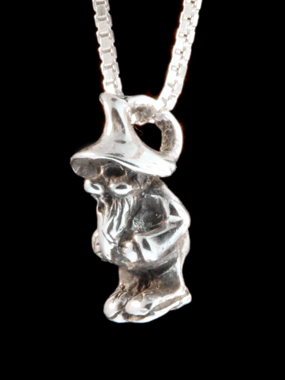 Gnome Charm - Sterling Silver