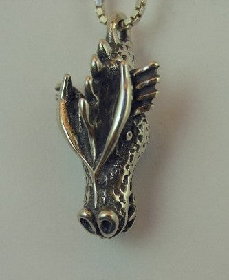 Dragon - Gothic Dragon Head Charm