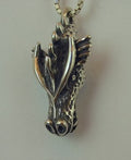 Dragon - Gothic Dragon Head Charm
