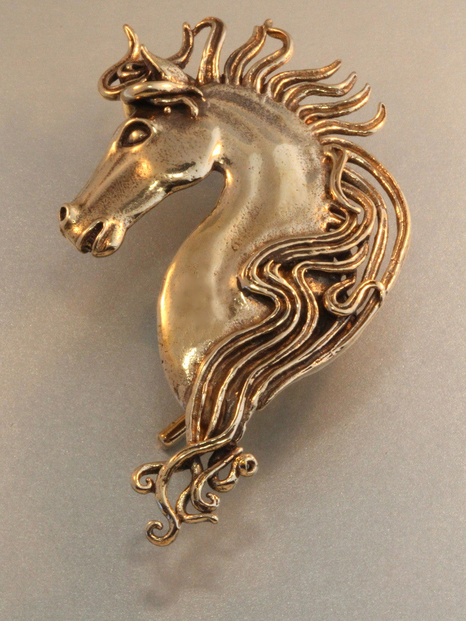 Spirit Horse Ear Wrap in Bronze