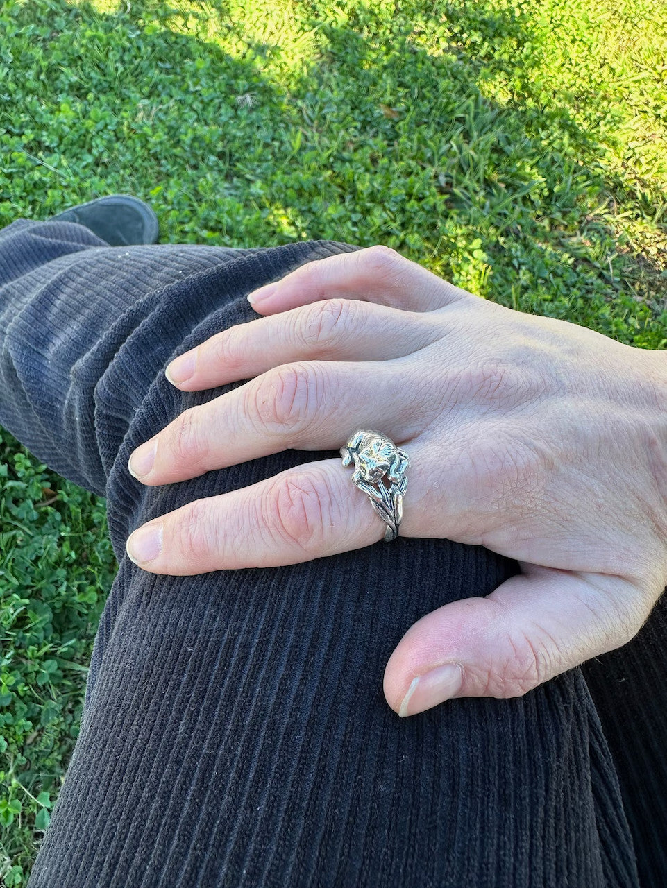Cat Tail and Pussy Willow Ring
