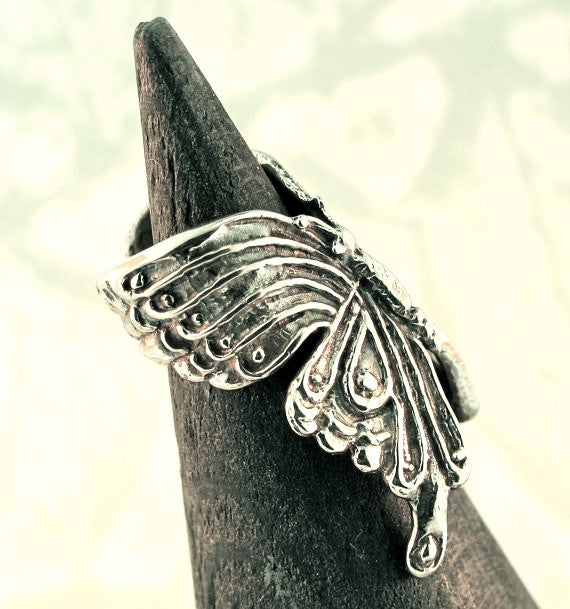 Butterfly Ear Cuff - Silver