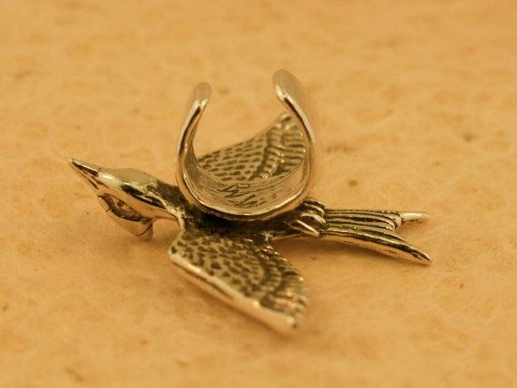 Mocking Jay Ear Cuff in Bronze