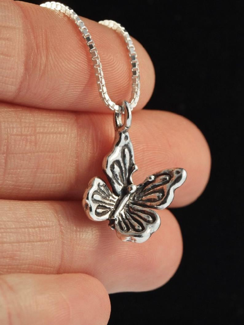 Butterfly Charm - Sterling Silver