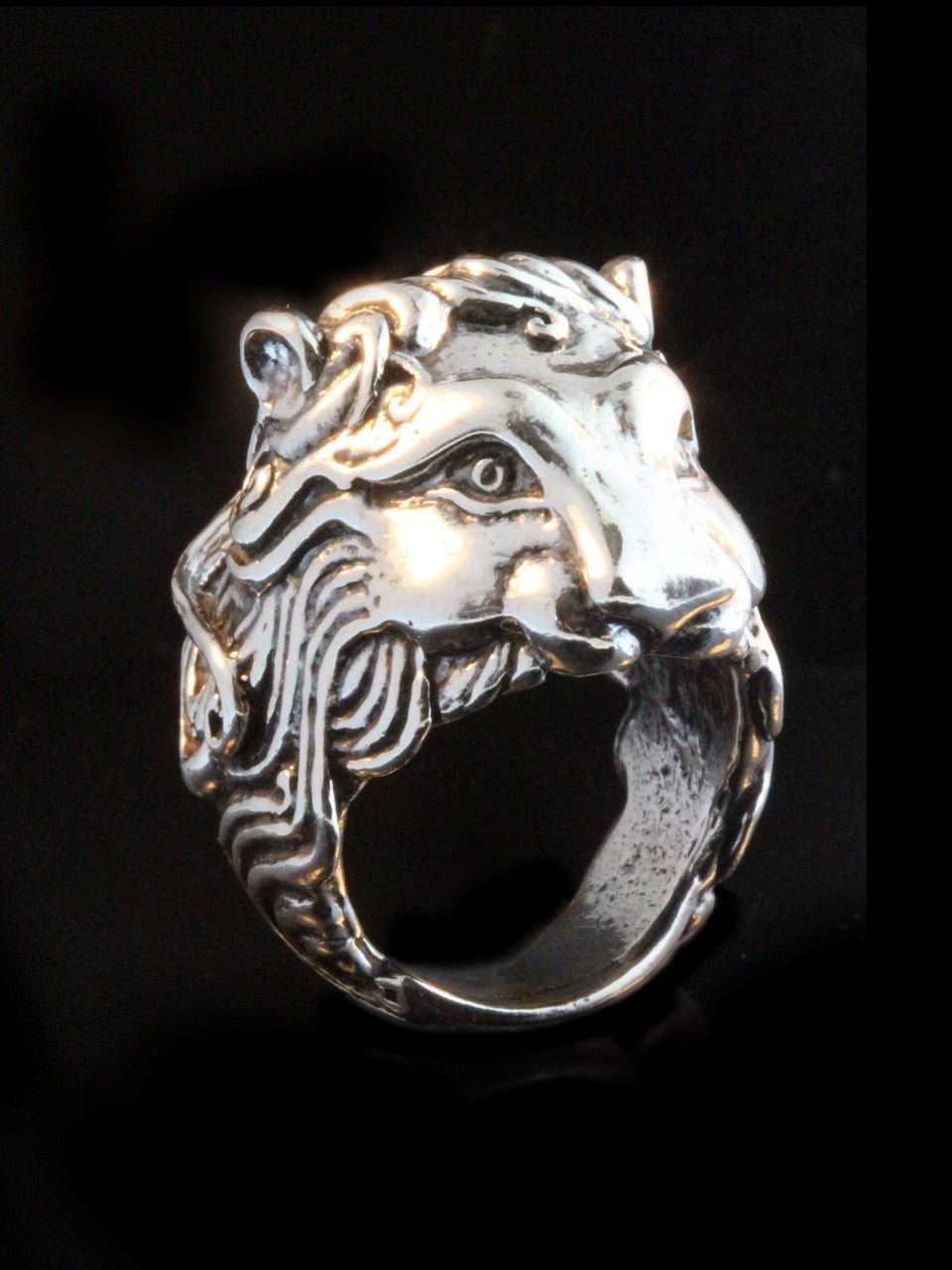 Pride Lion Ring - Sterling Silver