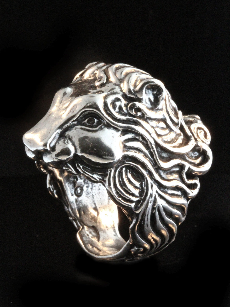 Pride Lion Ring - Sterling Silver