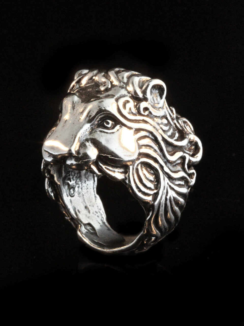 Pride Lion Ring - Silver