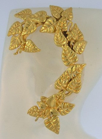 Leaf Ear Wrap - Vermeil