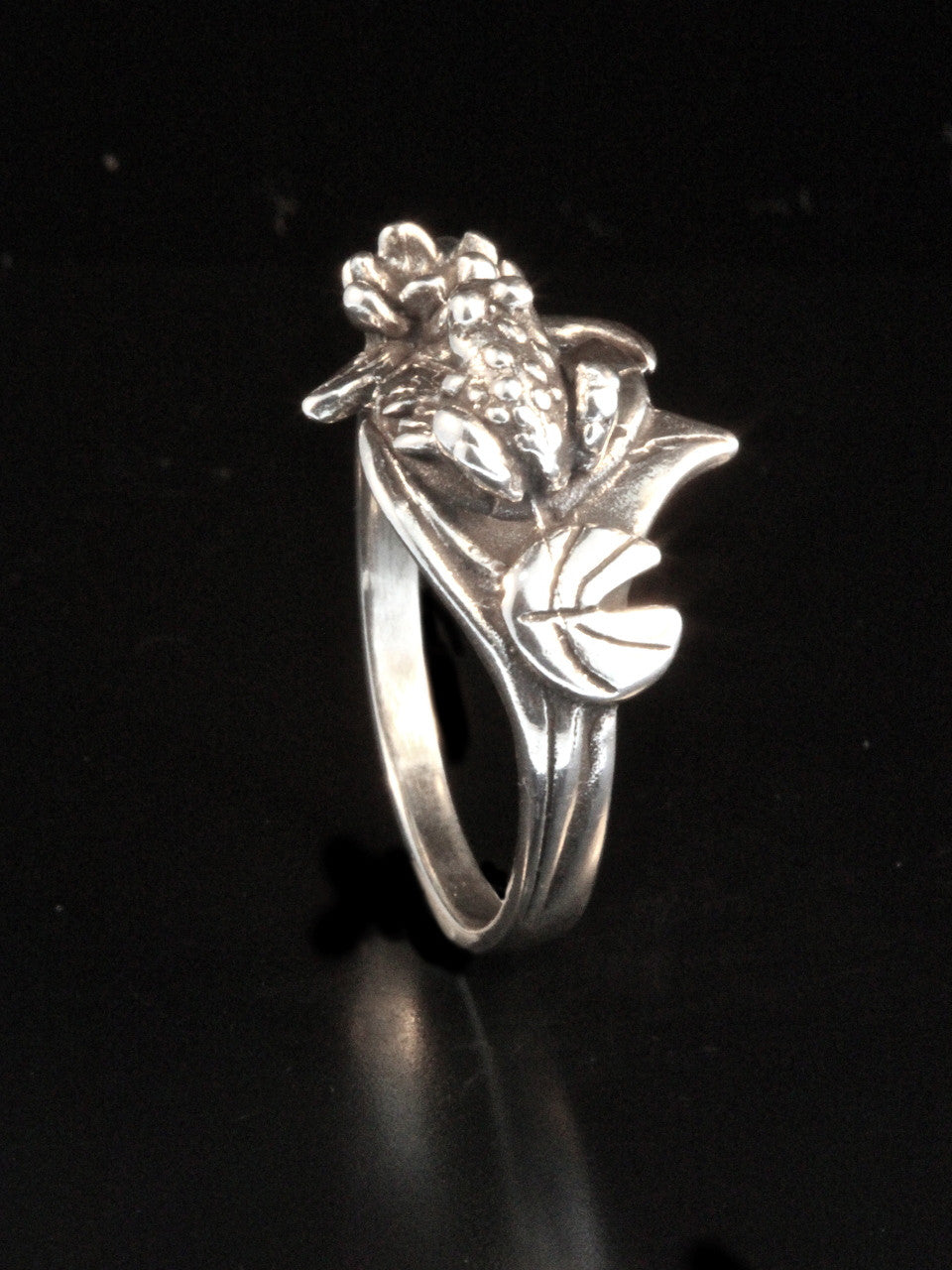 Lily Pad Ring - Silver