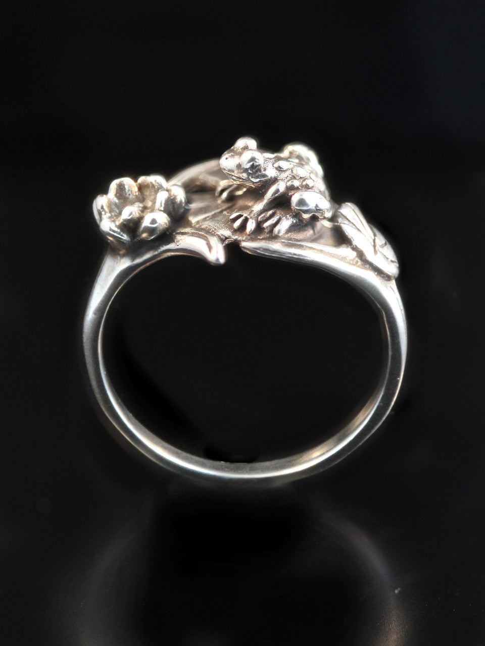 Lily Pad Ring - Silver