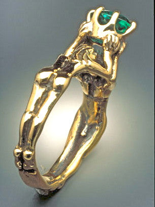 Crowning Lovers Ring with Tourmaline