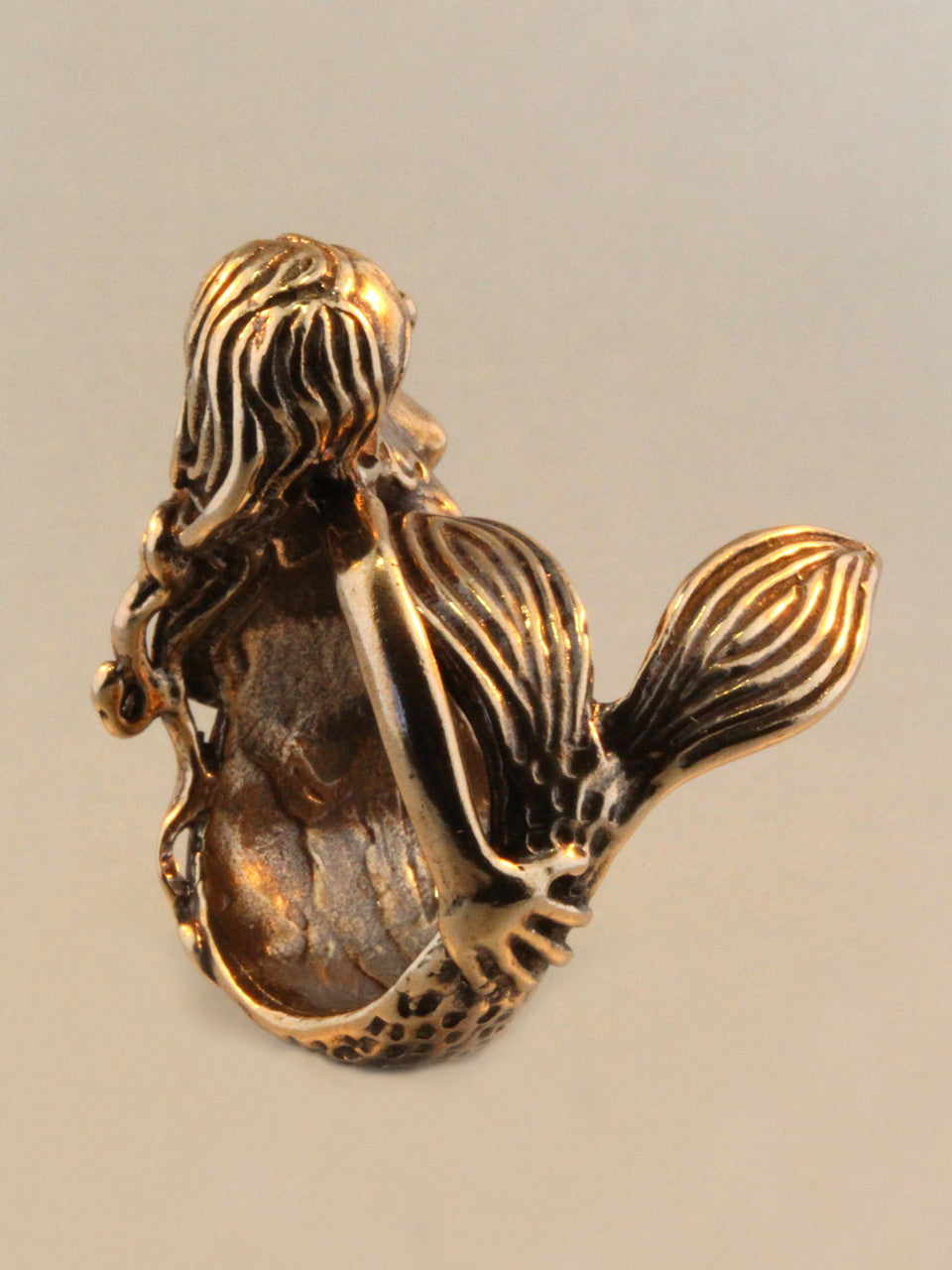 Siren's Song Mermaid Ring - Bronze