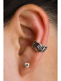 Nouveau Swirl Ear Cuff - Sterling Silver