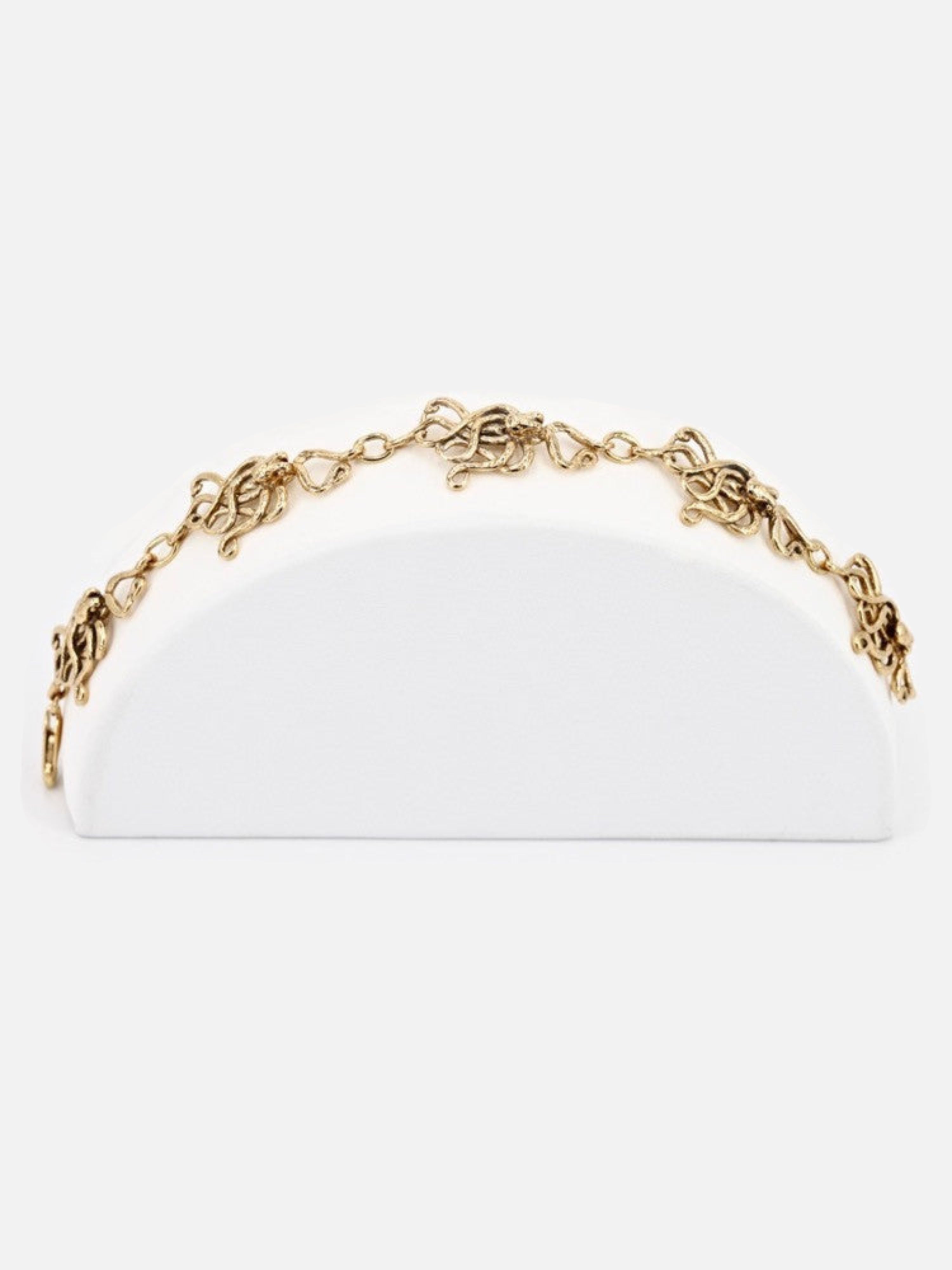 Octopus Bracelet - 14k Gold
