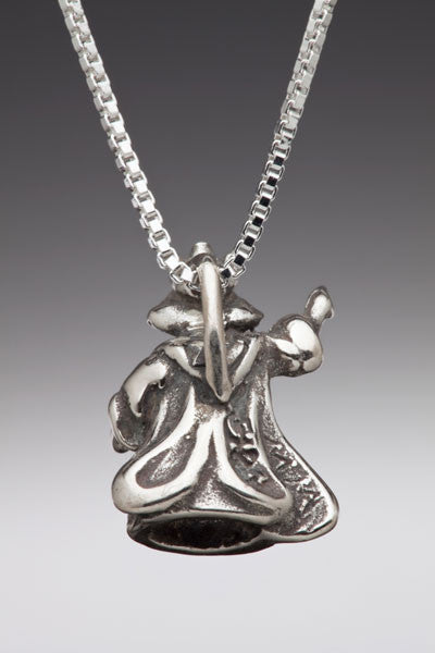 Alice - Queen of Hearts Charm - Silver