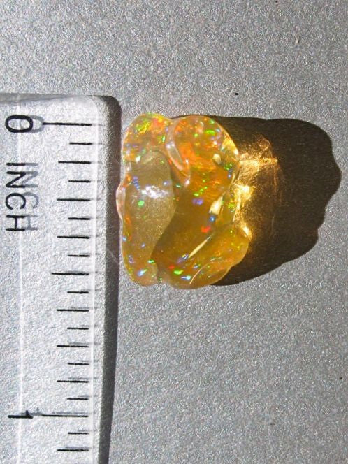 Rainbow - Mexican Fire Opal - 5.7 ct