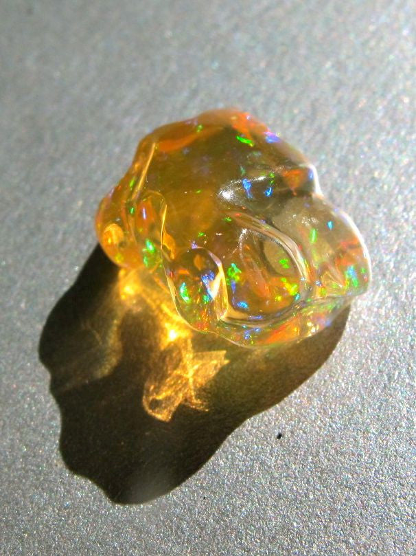 Rainbow - Mexican Fire Opal - 5.7 ct