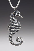 Seahorse Charm - Silver
