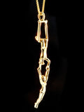 Circus Trapeze Charm - 14K Gold