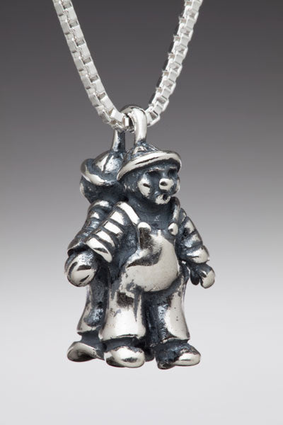 Alice - Tweedle Dum and Tweedle Dee Charm - Silver